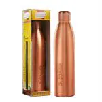 Dr. Copper Copper Seamless Water Bottle New Cap 1000 ml (Pack of 2)