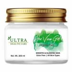 Ultra Healthcare Aloe Vera Gel for Smooth Glowing , Nourished Skin|Non-Sticky Gel for Women & Men  (200 g)