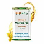 OYO baby Mustard Oil For New Born Baby Massage,Skin & Hair Care 200ml