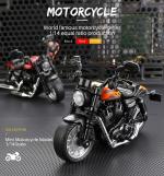 SHIVAARO Harley Motorcycle Model, DieCast Mini Toy Motorcycle, Pull Back Toy Cars, Motorcycle Collection for Boys Kids