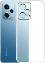 BINTAGE Back Cover for Redmi Note 12 Pro 5G (Transparent, Camera Bump Protector, Pack of: 1)