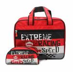 Weshopaholic Weshopahol Red Polyester 48.3 x 35.6 x 7.6 cm Washable Activity Bags with Stationary Pouch for Kids