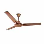 Khaitan Hi-Breeze Deco 1200mm BEE Star Rated Hi-Speed BLDC Ceiling Fan Anti Rust Energy Saving Warranty (2 years) (Timber Gold, Pack of 1)