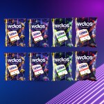 WABS - WITHOUT A BREAK Healthy Tapioca Chips Party Pack, 50gm (Pack of 8)