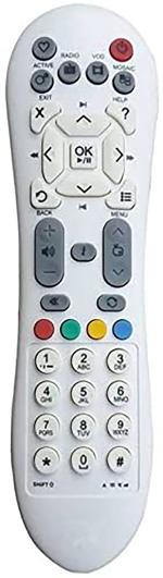 HDF Remote Controller for Videocon D2h Setup Box Black(v con black Ovel)