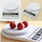 KARIMOTECH Digital Kitchen Weighing Scale 0.1Gm To 10 Kg Portable Weighting Machine For Home Electronic Food Weight Machine Lcd Black Display Measuring Cooking Vegetable Fruit Food Weighing Machine