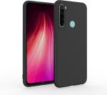 Lenient Xiaomi Redmi Note 8 Black Silicon Grip Case, Silicon Back Cover