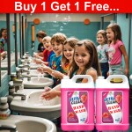 KYARA DREAMS Hand Wash Liquid pink 10Liter Kills Germs Enriched With The Goodness Of Lemon And Glycerine Liquid