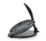 FRESTEN Aluminium 6.5 inch Dia. Puri Maker Press Machine with Handle, Manual Puri Machine (Black)