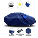 AARTRI water resistant - dust proof - UV proof car body cover for compatible with Maruti Suzuki Old Alto car body cover (Royal Blue with Mirror)