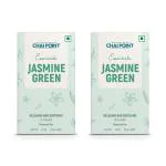 Chai Point Jasmine Green Tea - 50 Tea bags ( Pack of 2) | Mildly Floral, Refreshing & Relaxing Green Tea | CHAIPOINT
