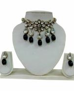 Jn Handicraft Alloy Silver Jewel Set For Women And Girls