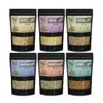 Kanidha Millets Combo Pack 3 Kgs. Little, Kodo, Foxtail, Barnyard, Browntop and Proso Millets. (Pack of 6 x 500 gms each) Dehusked and Unpolished Millets.