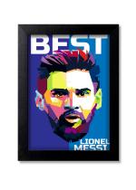 Blue Nexus Virat Kohli Wall Poster with Wall Frame Room Art Painting Collection A4 size 10x13