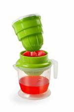 Kayru Small Hand juicer For Fruits,Orange Juicer Mixer Jar Hand Operated Non Electric