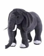 Tickles Plush Elephant Light Weight Animal Stuffed Toy 35 cm 4Y and Above