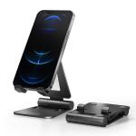 Striff Mobile Cell Phone Stand Holder for Smartphones, Tablets (Black)
