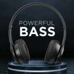 G2L P47 Wireless foldable Headphone with mic ,aux and TF card support with HD sound. Bluetooth Headset (Black, On the Ear)