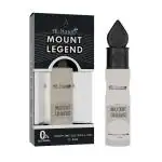 Al-Nuaim E-Series Mount Legend Attar Roll On - Pack Of 1 (6ml) | Unisex Attar | Exquisite Alcohol-Free Aromatic Fragrance Oil for Lasting Elegance and Charm