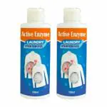 DoClean Laundry Stain Remover for Clothes, Sofas & Cars, Active Enzyme Laundry Stain Remover liquid with colour safe formula | Suitable for majority of stains, Liquid Spot Cleaner Booster (100ml