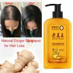 SOMWRITA Yellow Ginger Hair Growth & Healthy Hair Shampoo | Ginger Anti-Dandruff Shampoo For Healthy Scalp & Hair | Damage Repairs | Ginger Shampoo for Men & Women - pack of 1 [250ml].