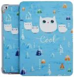 Caseelo Printed Flip Case for Apple iPad 7.9 Inch Mini 5 / Mini 4 / Mini 3 / Mini 2 / Mini 1 Generation [ iPad Mini 1st / 2nd / 3rd / 4th / 5th Gen ] TPU Slim Cover & [ Adjustable Viewing Angle Stand ] ( Cool Cat )