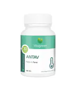 VitaGreen ANTAV Capsules For Fever, Pure Natural & Ayurvedic (500 MG, 30 Capsules)