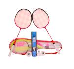 MEGAPLAY (RISE Badminton Racket + RISE Feather Shuttlecock 10 pcs White)SET-COLOR MAY VARY