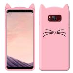 Lejaao Samsug Galaxy S8 Plus Rose Gold Silicone Mobile Back Cover