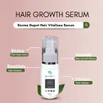DD DERMADEPOT Hair Growth Serum | Redensyl | procapil | AnaGain | Control Hair Fall & Hair Growth