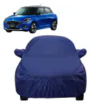Auto Hub Maruti Swift 2024 Car Cover with Mirror Pockets and Water Resistant, Car Body Cover, Navy
