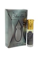 MADNI PERFUMES Silver Line Unisex Attar Roll On - 8ml | Exquisite Alcohol-Free Aromatic Fragrance Oil for Lasting Elegance and Charm