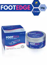 Herbal Hage Footedge Bio-Active Foot Cream Omega-3/6 with Shea Butter (50g)