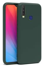 U&E Green Silicone Back Cover For Vivo Y15