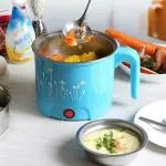DPFASHIONMulti-Function Electric Cooker/Non-stick Cooking Pot With Steamer Mini Rice