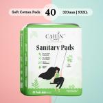 Cailin Care Cottony Leakage Free Sanitary Pads Sanitary Napkins (Total 40 Pads | XXXL | 320mm)