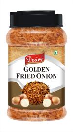 Desire Golden Fried Onion 250 Gram | Flakes |Birista