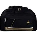 LexCorp Black Polyester Travel Duffel Bag 45L (Small)