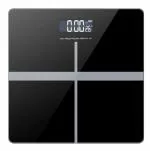 Mezire 6MM (SF180) Tempered Glass LCD Display Digital Personal Weight Scale (Black)