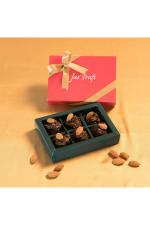 Jus' Trufs Vegan Chocolate Almond Rocks (85g, Pack of 1)