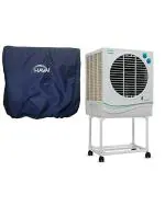 Havai Blue Plastic Cover Symphony Jumbo 70 Litre Window Cooler (65 x 63 x 84cm)