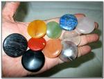 Jet International Multicolor Worry Stones (Pack of 10)