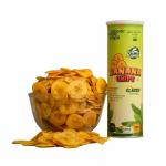 TrulyKerala - Premium Kerala Banana Chips made with Organic Nendran Banana & Turmeric. Fried in Coconut Oil. Crispy Yellow Banana Wafers (No Artificial Colours or Flavours)