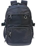 Toyshine 18 Inches High School College Backpacks for Teen Girls Boys Lightweight Bag- Black