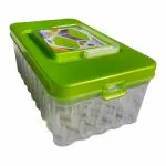 BUYER BROSS Sewing Kit Thread Box Container with Plastic Tailoring Accessories Box (Size-Large Size 45 Reel Storage Box)Multicolor3