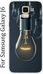 Ghumakkad Samsung Galaxy J6 Multicolor Silicon Light Weight Mobile Back Cover