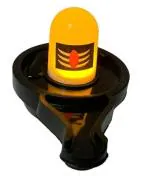 MAPPERZ Water Sensor Shivling Smokeless Mahadev Diya for Indoor & Outdoor Festival Decoration Light