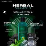 ALL ATTRACTIVE Sensitive Scalp Shampoo | Controls Dandruff & Hair Fall | Paraben-Free, Sulphate-Free | 200 ml | For All Hair TypesShampoo for Reducing Scalp Irritation | Shampoo/Cleaner for Controlling Dandruff & Hair fall | Paraben & Sulphate (PACK OF 1)