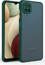 mFoniscie Samsung Galaxy F22, Samsung Galaxy A22 4G Green Plastic, Rubber Mobile Back Cover