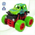 NHR Mini Monster Friction Powered Car for Kids- Monster Truck, Mini Monster Truck, Monster Car, Car Toy, Truck Toy, Car for 2 Years+ Kids, Mini Car for Kids, Pull Back Monster Toy Car, Pull Back Toy (Green)